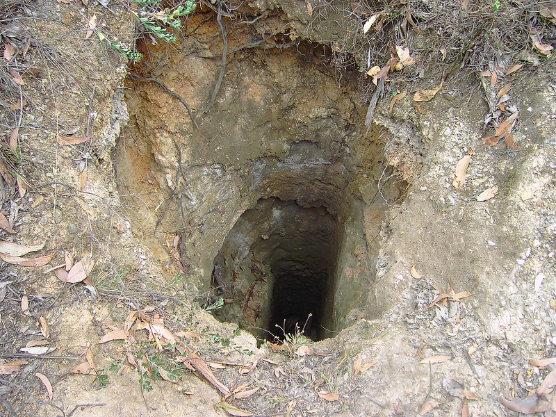 Where to find gold around old workings